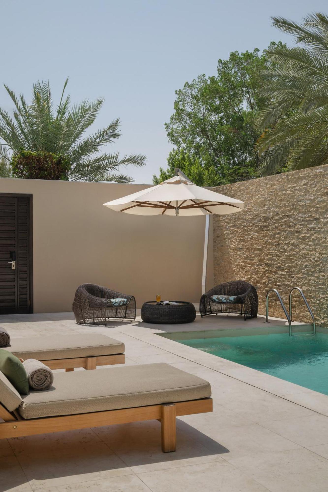 Melia Desert Palm Member Of Melia Collection Dubai Exterior photo Private pool at the One & Only Royal Mirage